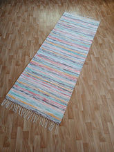 Lataa kuva Galleria-katseluun, Räsymatto värikäs 200x74cm