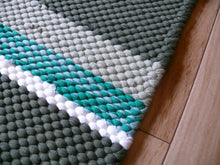 Load image into Gallery viewer, Raitamatto vihreä 240x74cm