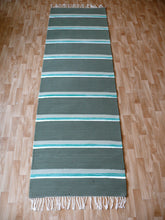 Load image into Gallery viewer, Raitamatto vihreä 240x74cm