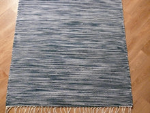 Lataa kuva Galleria-katseluun, Sini-vihertävä matto 200x77cm