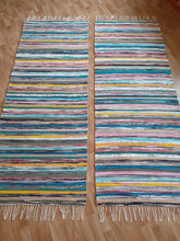 Load image into Gallery viewer, Räsymatot 2kpl samansävyisiä 202x76cm