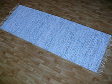 Lataa kuva Galleria-katseluun, Vaaleansininen matto 215x75cm