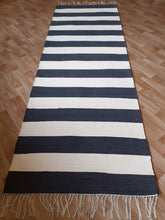 Lataa kuva Galleria-katseluun, Tasaraitamatto 215x74cm