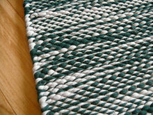 Load image into Gallery viewer, Sinivihertävä matto 2kpl 225x77cm