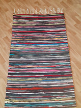 Lataa kuva Galleria-katseluun, Räsymatto 248x72cm