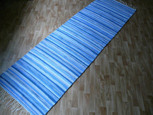 Lataa kuva Galleria-katseluun, Sinisävymatto 250x74cm