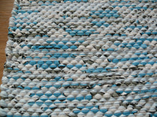Lataa kuva Galleria-katseluun, 2 kpl Vaaleansinisiä mattoja 295x76cm