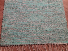 Load image into Gallery viewer, Käytävämatto vihreänsävyinen 315x75cm