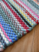 Lataa kuva Galleria-katseluun, Räsymatto vihertävä 320x73cm