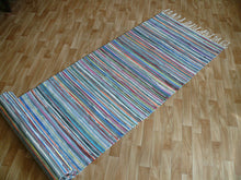 Lataa kuva Galleria-katseluun, Räsymatto vihertävä 320x73cm