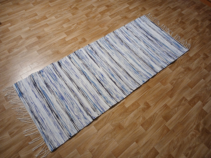 Vaalea räsymatto 176x73cm 2kpl