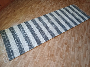 Pörrömatto tasaraita 245x77cm