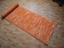 Lataa kuva Galleria-katseluun, Oranssi käytävämatto 267x74cm