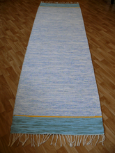 Lataa kuva Galleria-katseluun, Valkosininen matto 245x75cm