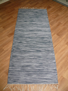 Sini-vihertävä matto 200x77cm