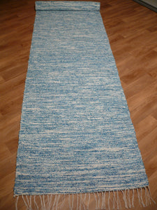 Sininen sävymatto 290x75cm